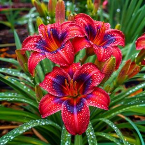 Лилейник Солар Вин купить по цене от 329р. в интернет-магазине «Посадика» с доставкой почтой в в Пошехоньее и по всей России – [изображение №1].