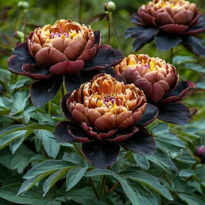 Пион Императорский Бал купить по цене от 419р. в интернет-магазине «Посадика» с доставкой почтой в в Пошехоньее и по всей России – [изображение №1].