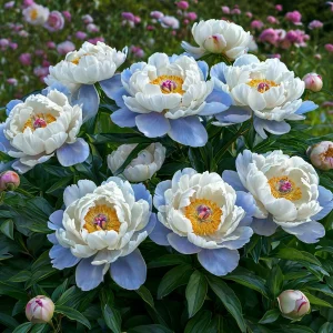 Пион Акварельный Этюд купить по цене от 806р. в интернет-магазине «Посадика» с доставкой почтой в в Пошехоньее и по всей России – [изображение №1].